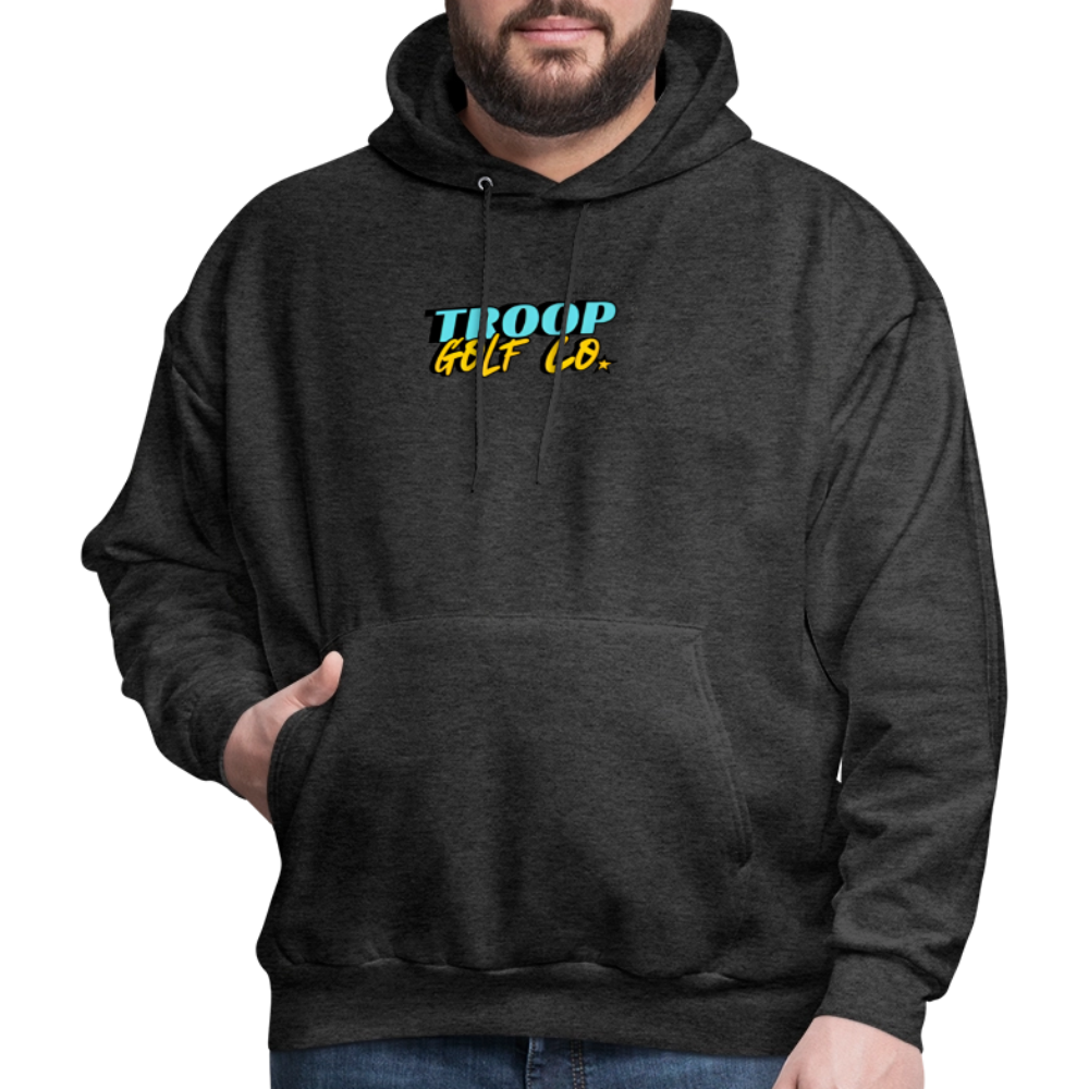 Troop Golf Co. Core Logo Hoodie - charcoal grey