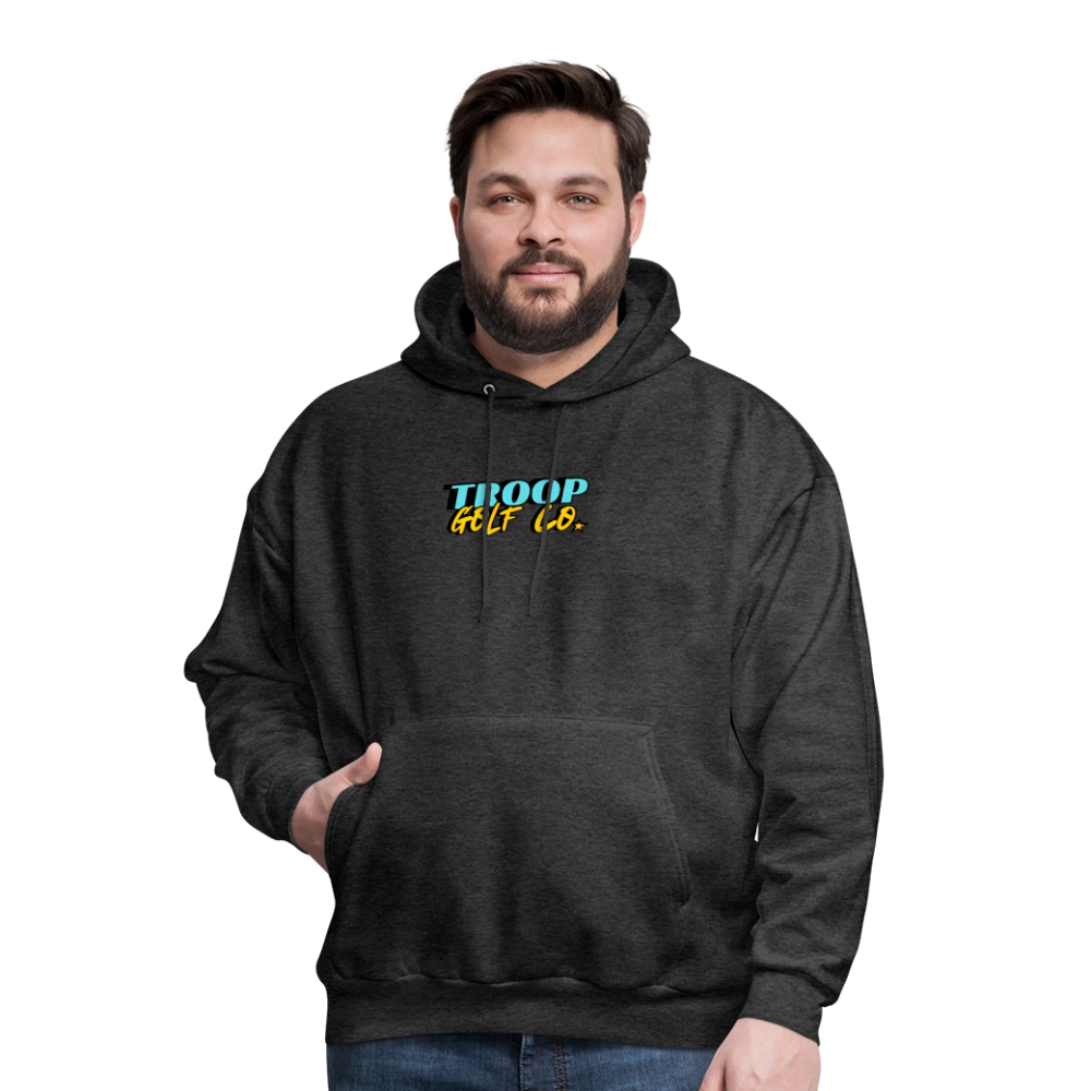 Troop Golf Co. Core Logo Hoodie - charcoal grey