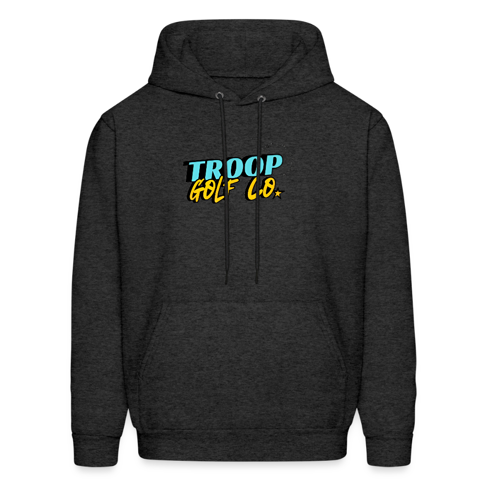 Troop Golf Co. Core Logo Hoodie - charcoal grey