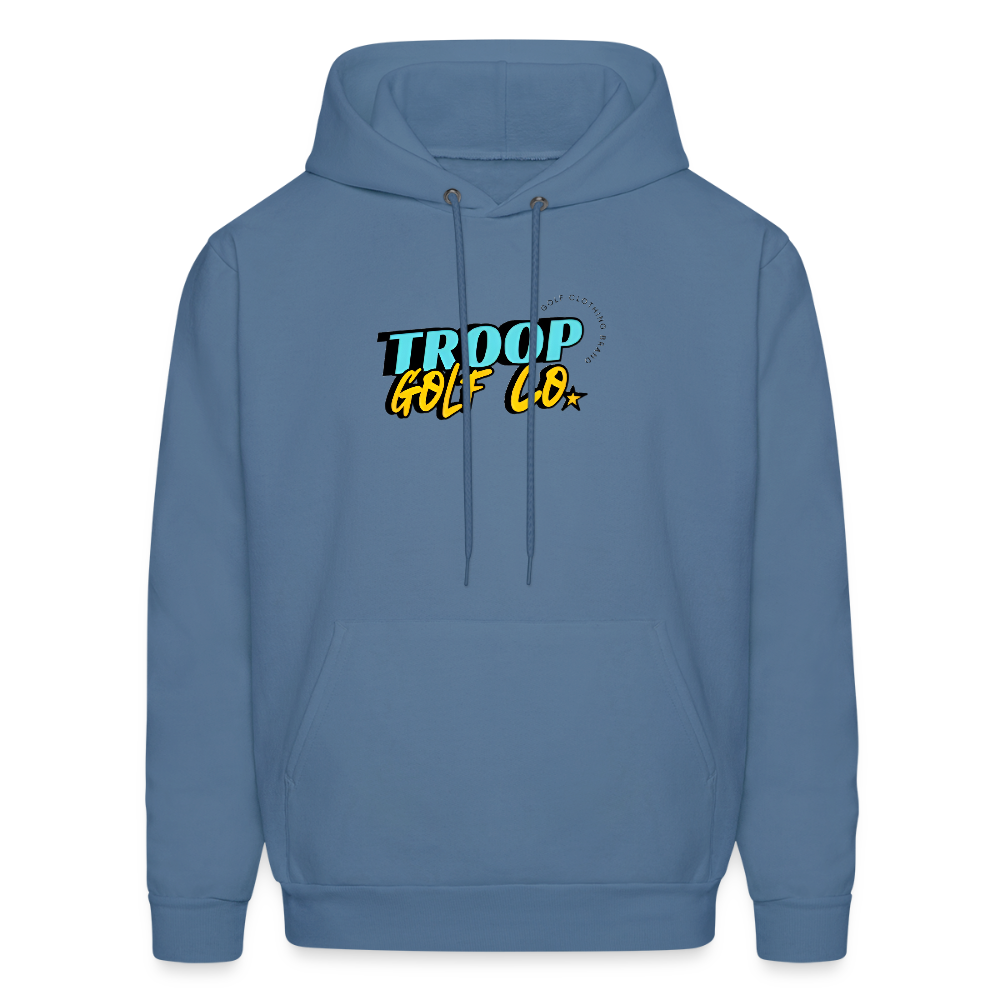 Troop Golf Co. Core Logo Hoodie - denim blue