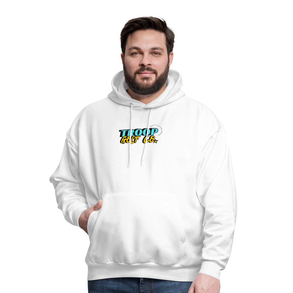 Troop Golf Co. Core Logo Hoodie - white