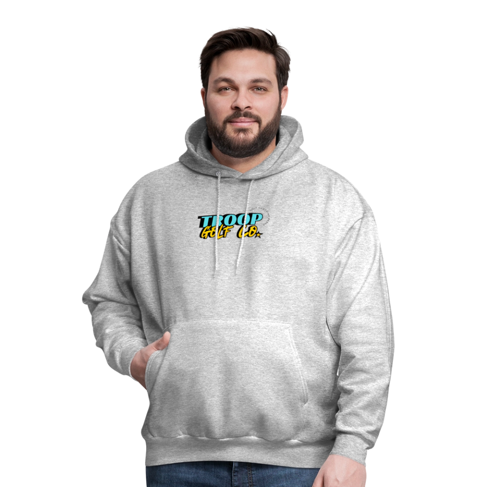 Troop Golf Co. Core Logo Hoodie - heather gray