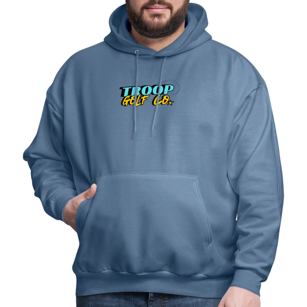 Troop Golf Co. Core Logo Hoodie - denim blue