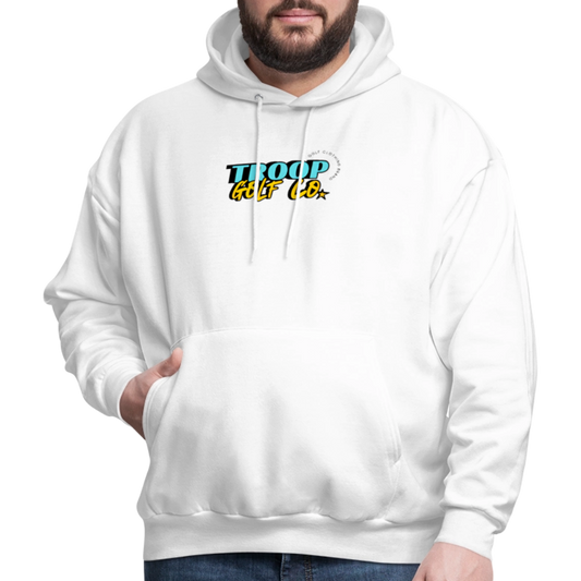Troop Golf Co. Core Logo Hoodie - white