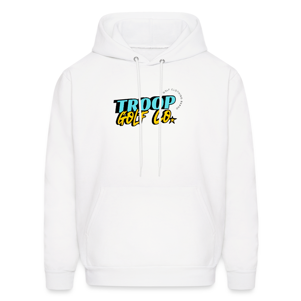 Troop Golf Co. Core Logo Hoodie - white